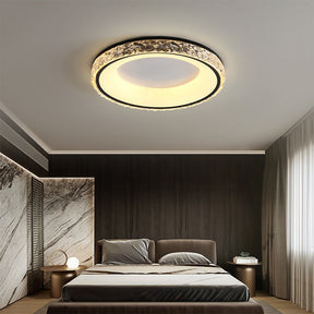 Luxury Flush Mount Round Acrylic Ceiling Lamp