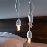 Cute Resin Squirrel Ceiling Pendant Light