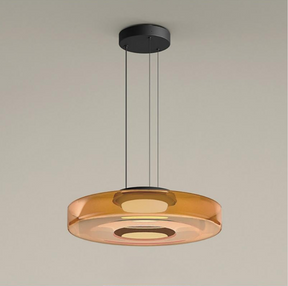 Modern Multi-Layer Glass Pendant Ceiling Light