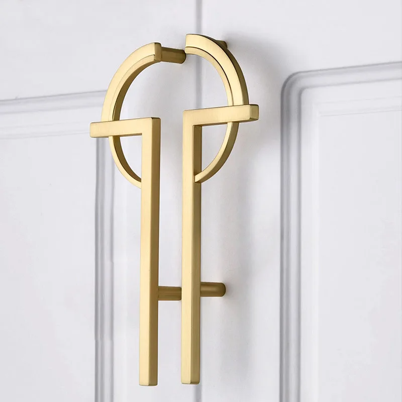 Unique Gold Paired Cabinet Pull Handles