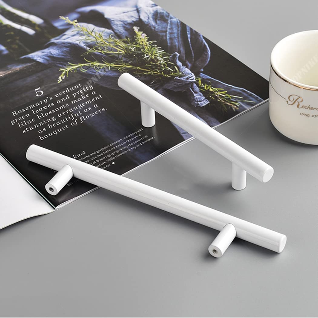 White Stainless Steel Bar Cabinet Handles