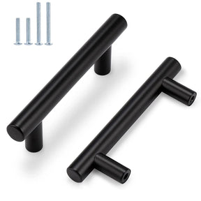 Black Stainless Steel Bar Handles