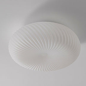 Cream White Water Ripple Ceiling Lamp