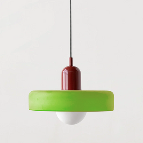 Colorful Bauhaus Modern Glass Ceiling Pendant Light