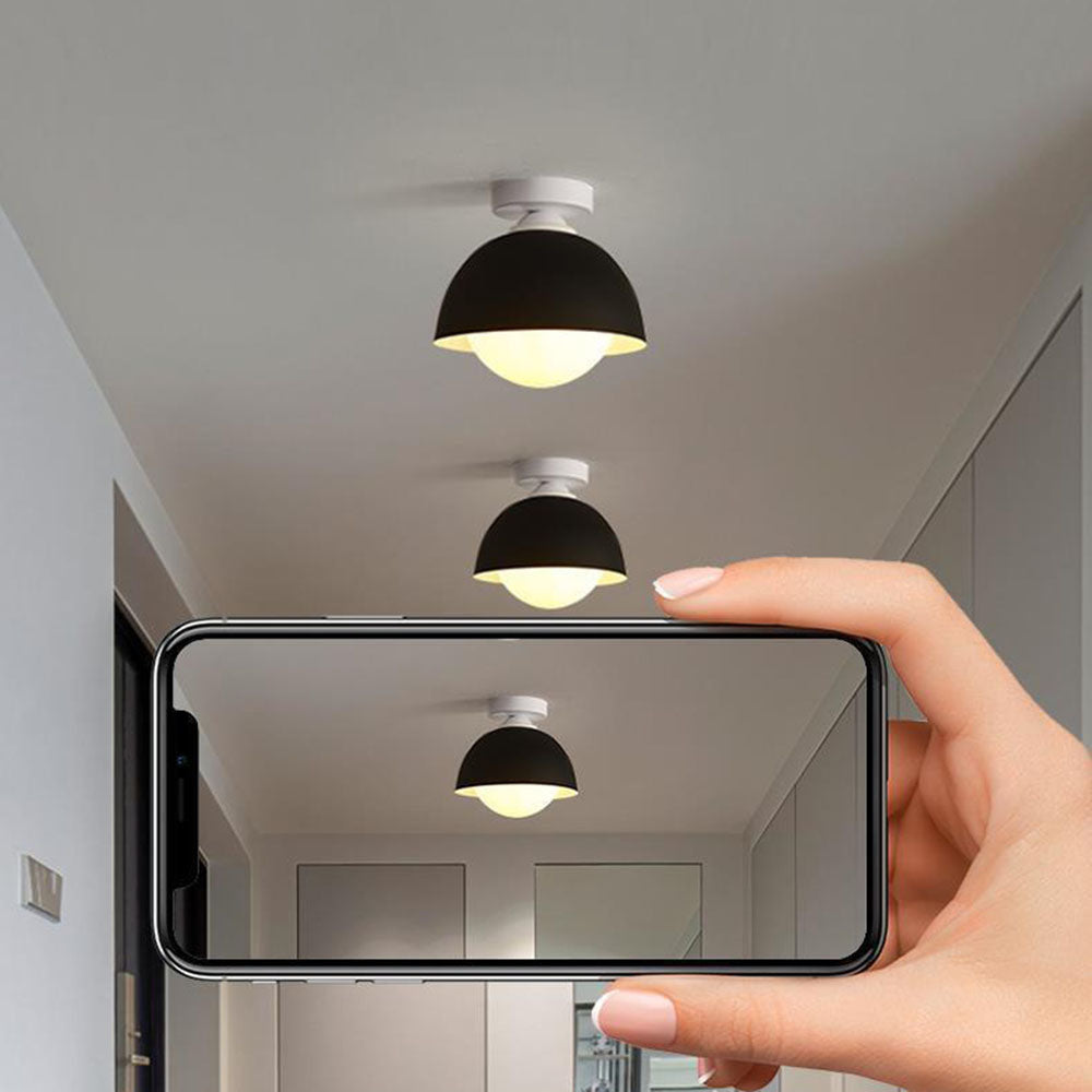 Modern Semi Flush Hallway Ceiling Light