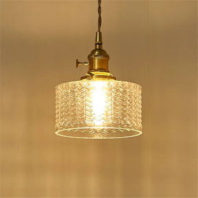 Stunning Ripple Glass Ceiling Pendant Light