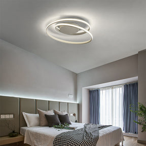 Nordic Round Iron Living Room Ceiling Lamp