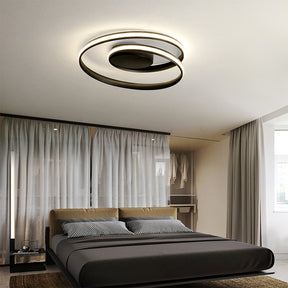 Nordic Round Iron Living Room Ceiling Lamp