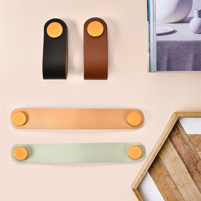Leather Drawer Pull Knobs