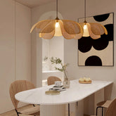 Vintage Rattan Kitchen Island Pendant Lights