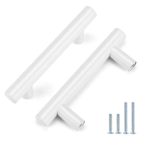 White Stainless Steel Bar Cabinet Handles