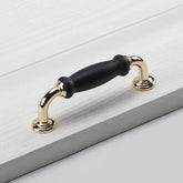 Solid Matte Black Cabinet Bar Handles