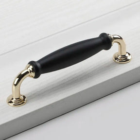 Solid Matte Black Cabinet Bar Handles