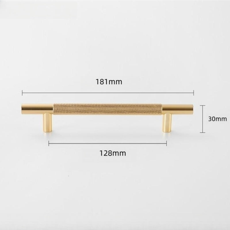 Aluminum Alloy Cabinet Doors Knurled Handles