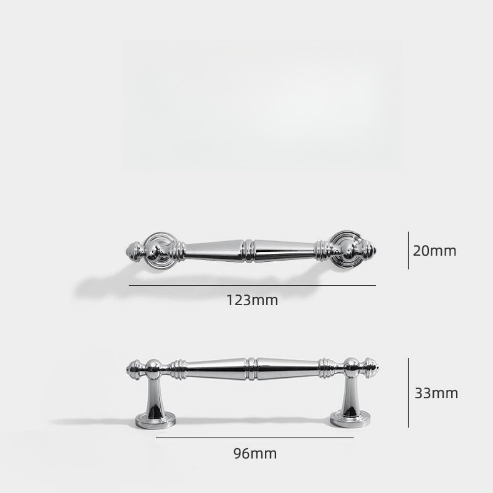 Chrome Cabinet Drawer Handles