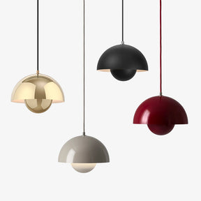 Colorful Mushroom Iron Pendant Hanging Light