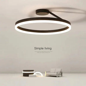 Nordic Minimalist Metal Ceiling Light