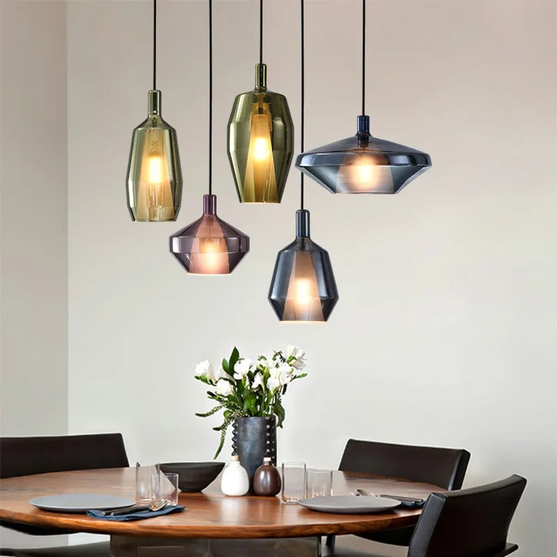 Modern Glass Art Pendant Lights