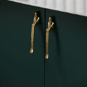 Brass European Thinker Cabinet Pulls