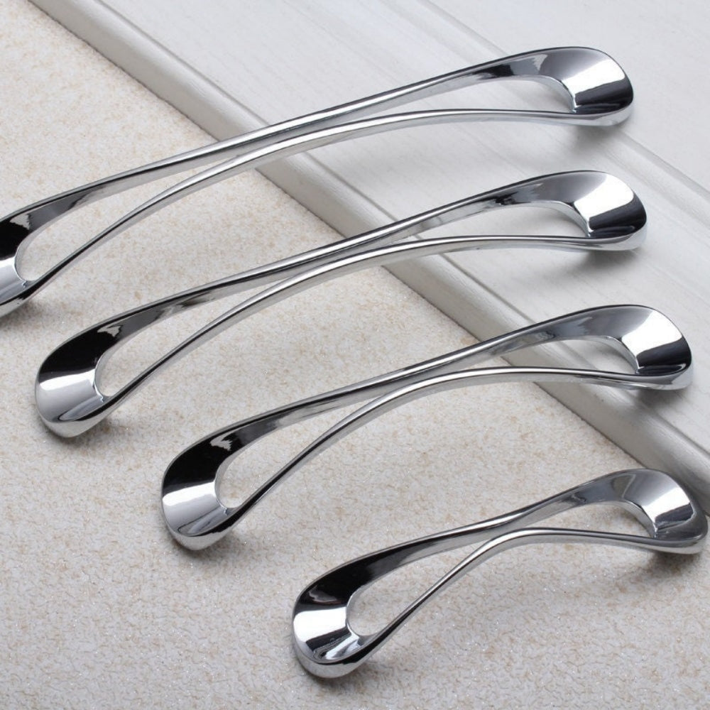 Silver Chrome Dresser Pulls Drawer Handles Knobs