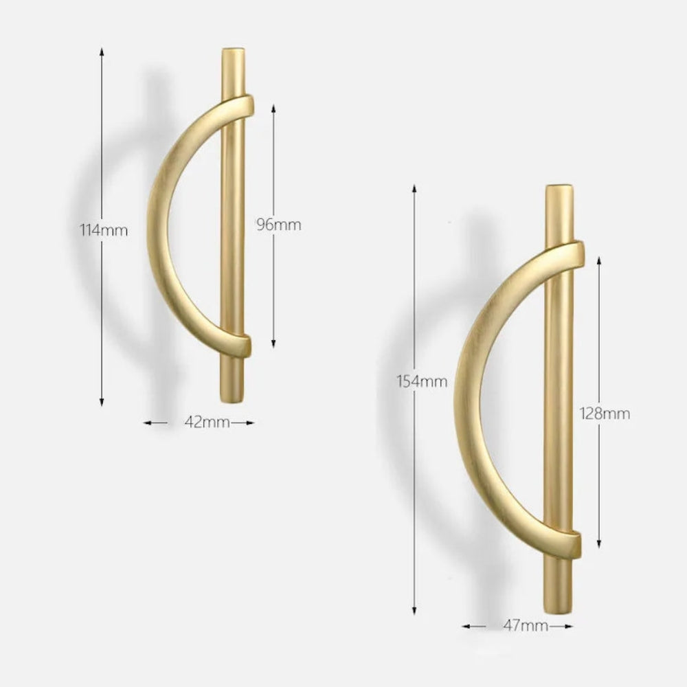 Semicircle Wardrobe Cupboard Handles