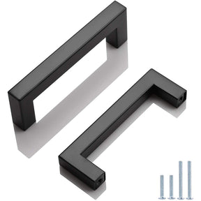 Matte Black Square Bar Handles