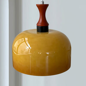 Retro Round Glass Ceiling Pendant Lights