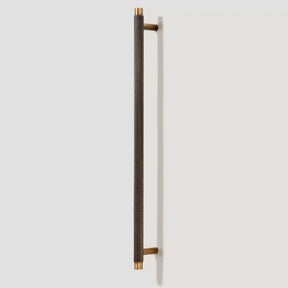 Brass Knurled T-Bar Cabinet Handles